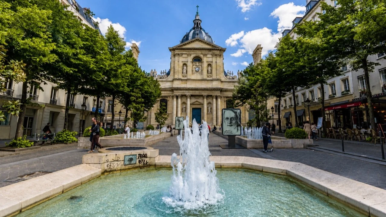 Quartier Latin, fontaine Paris